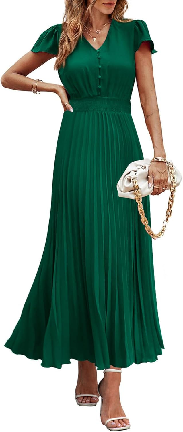 PRETTYGARDEN Women's Maxi Dresses for Summer Casual Elegance
