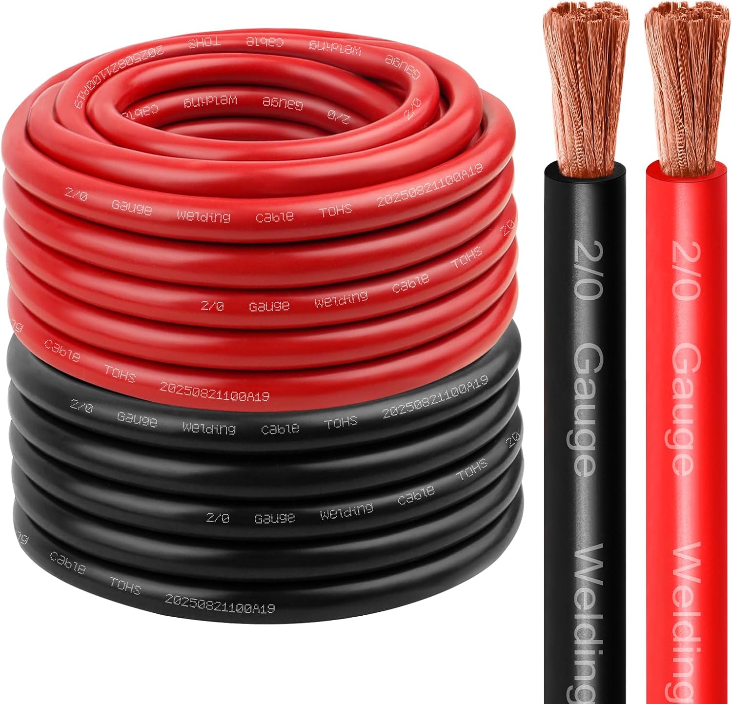 2/0 Gauge Battery Cable Copper Wire for Automotive and Marine Use