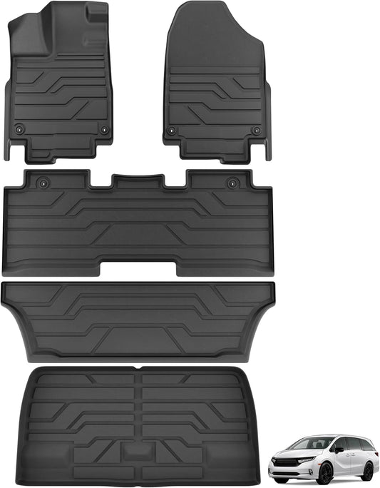 KARPAL Floor Mats for Honda Odyssey 2018-2026 Mini Van