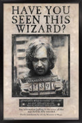 The Wizarding World Sirius Black Wanted Poster - Framed