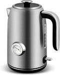 Pukomc Electric Kettle: Fast Boiling 1.7L Stainless Steel Design