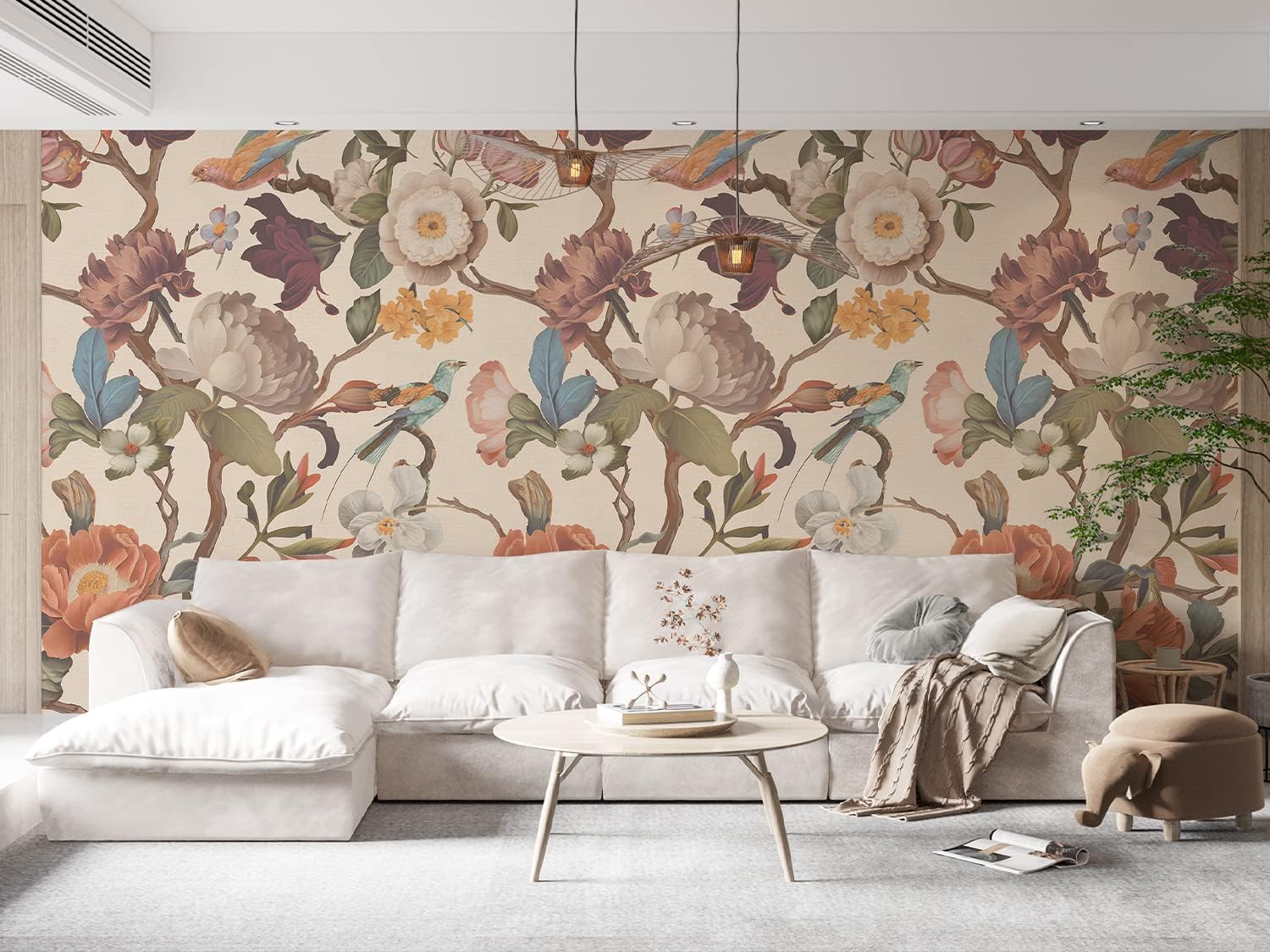 Transform Your Space with Zeeko Floral Peel and Stick Wallpaper