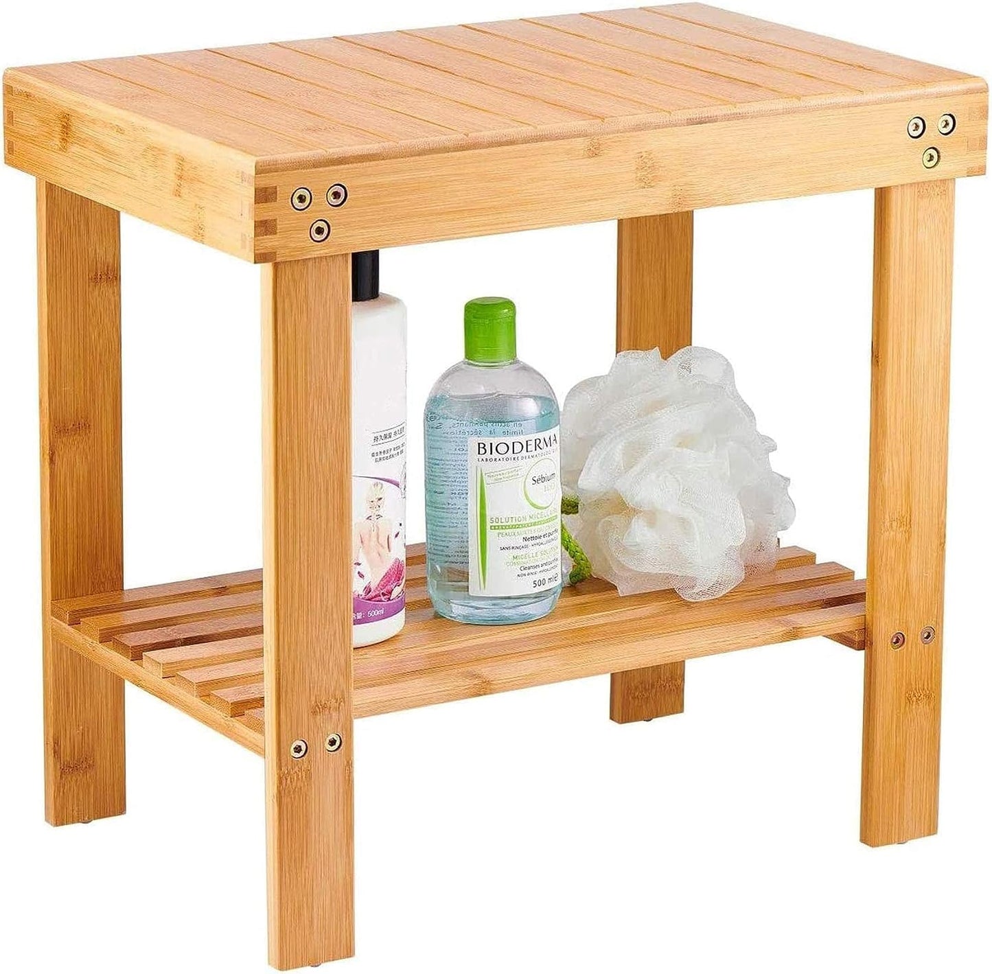 VaeFae Bamboo Shower Bench: Stylish & Versatile Seating