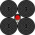 Air Fryer Liners Dia 8 in Silicone Reusable Pack of 4 - Easy Clean