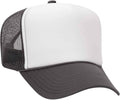 Polyester Foam Front 5 Panel High Crown Mesh Back Trucker Hat