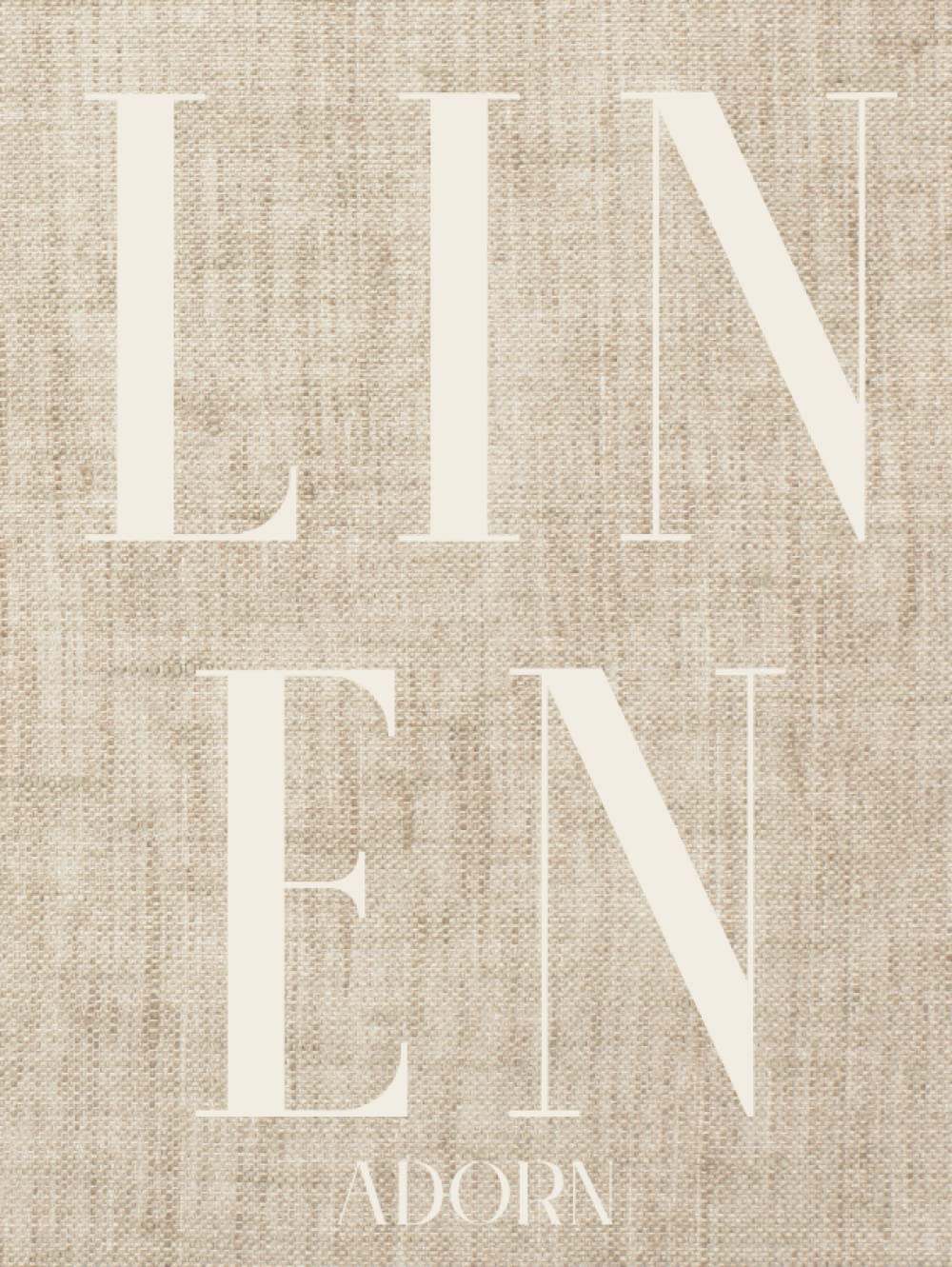 Linen Adorn: Stunning Photographed Linen Decor Book for Display