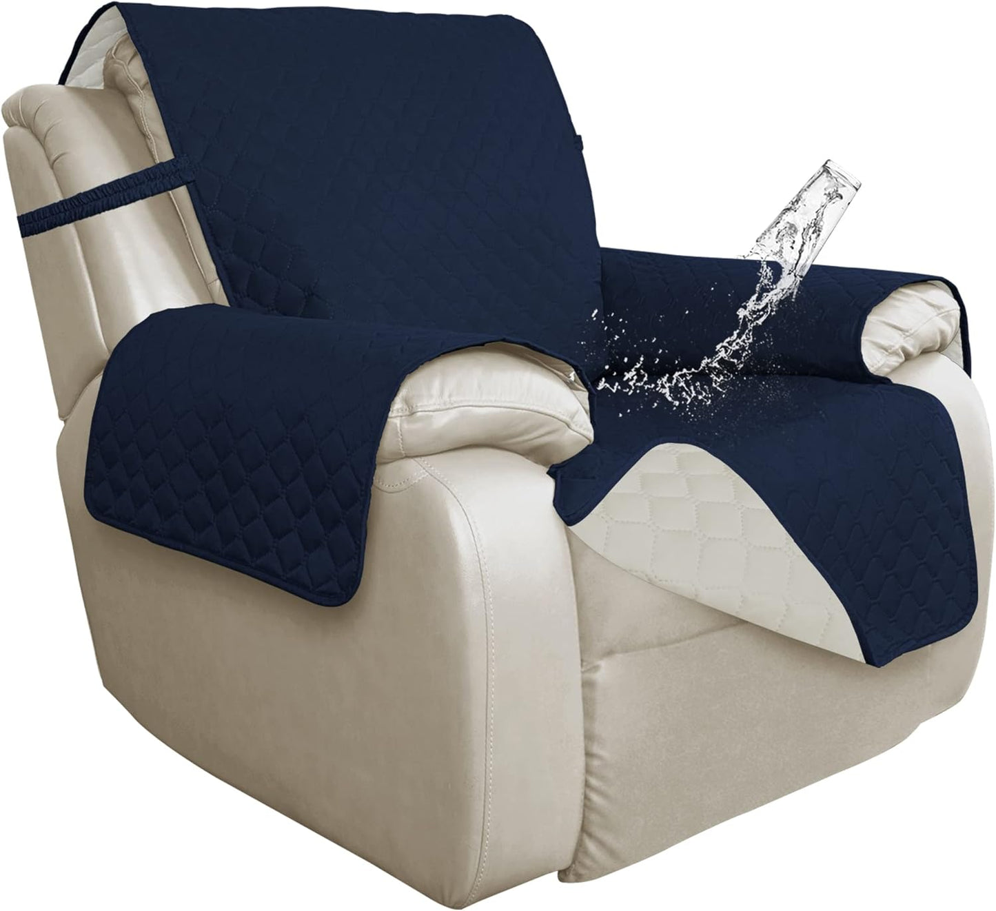 ISSUNTEX Double Protection Waterproof Recliner Covers for Pets