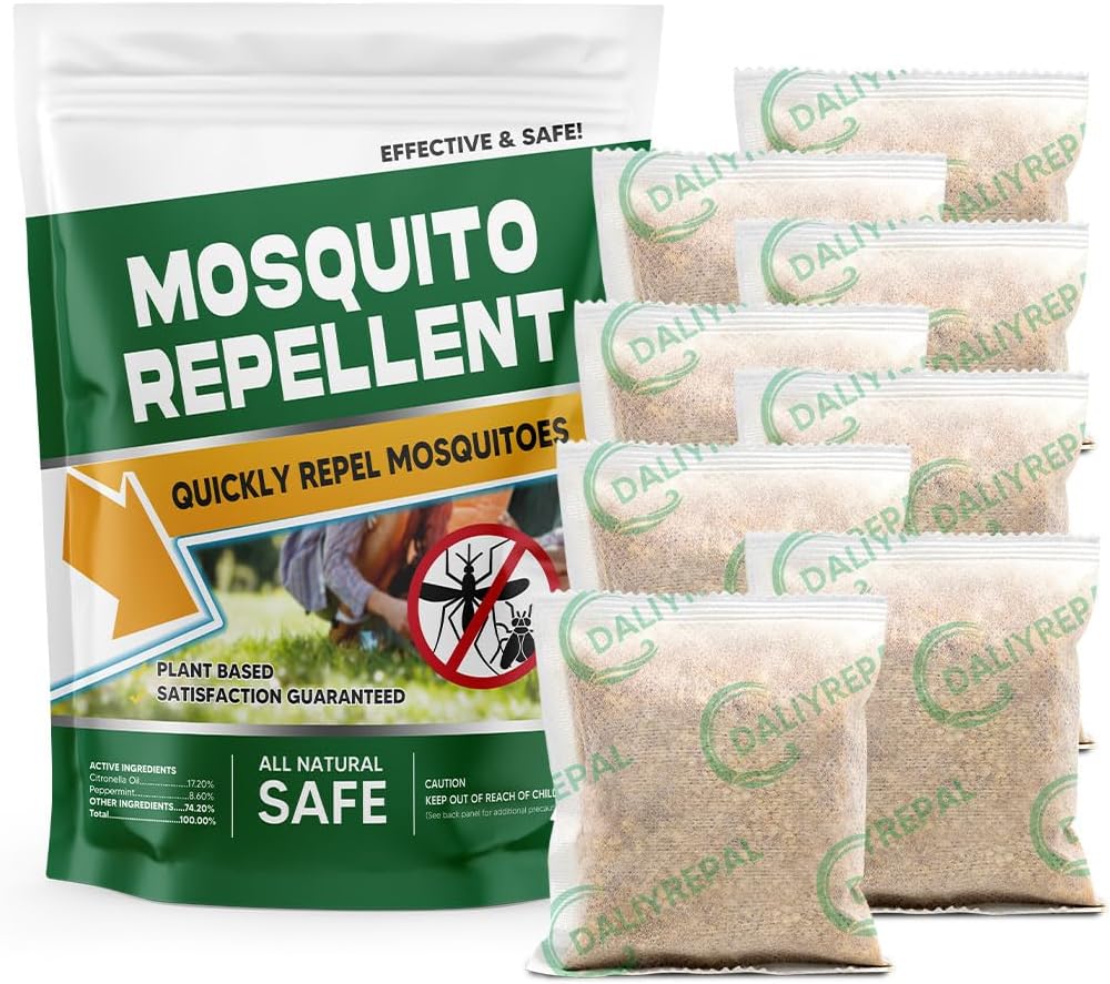 Mosquito Repellent Pouches for Outdoor and Indoor Protection
