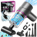 4-in-1 12000Pa Strong Suction Wireless Handheld Car Vacuum Cleaner