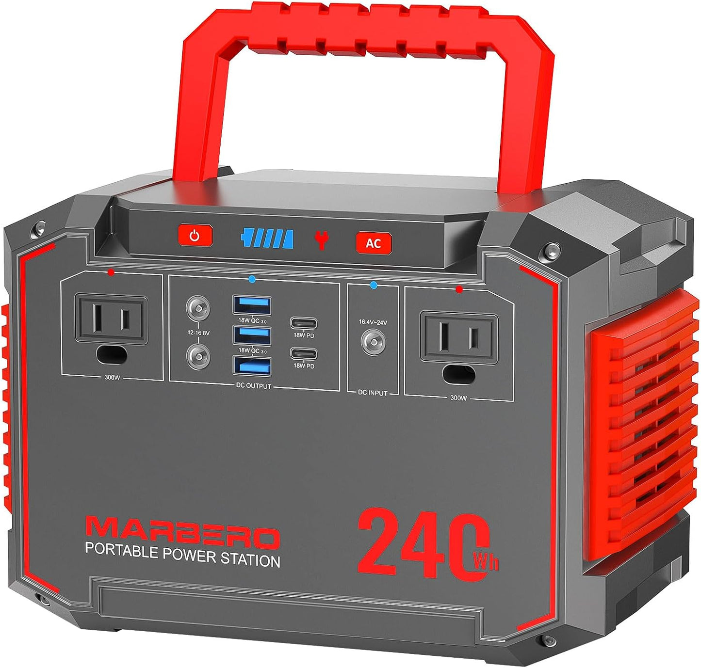 MARBERO 240Wh Camping Power Bank: Portable & Reliable