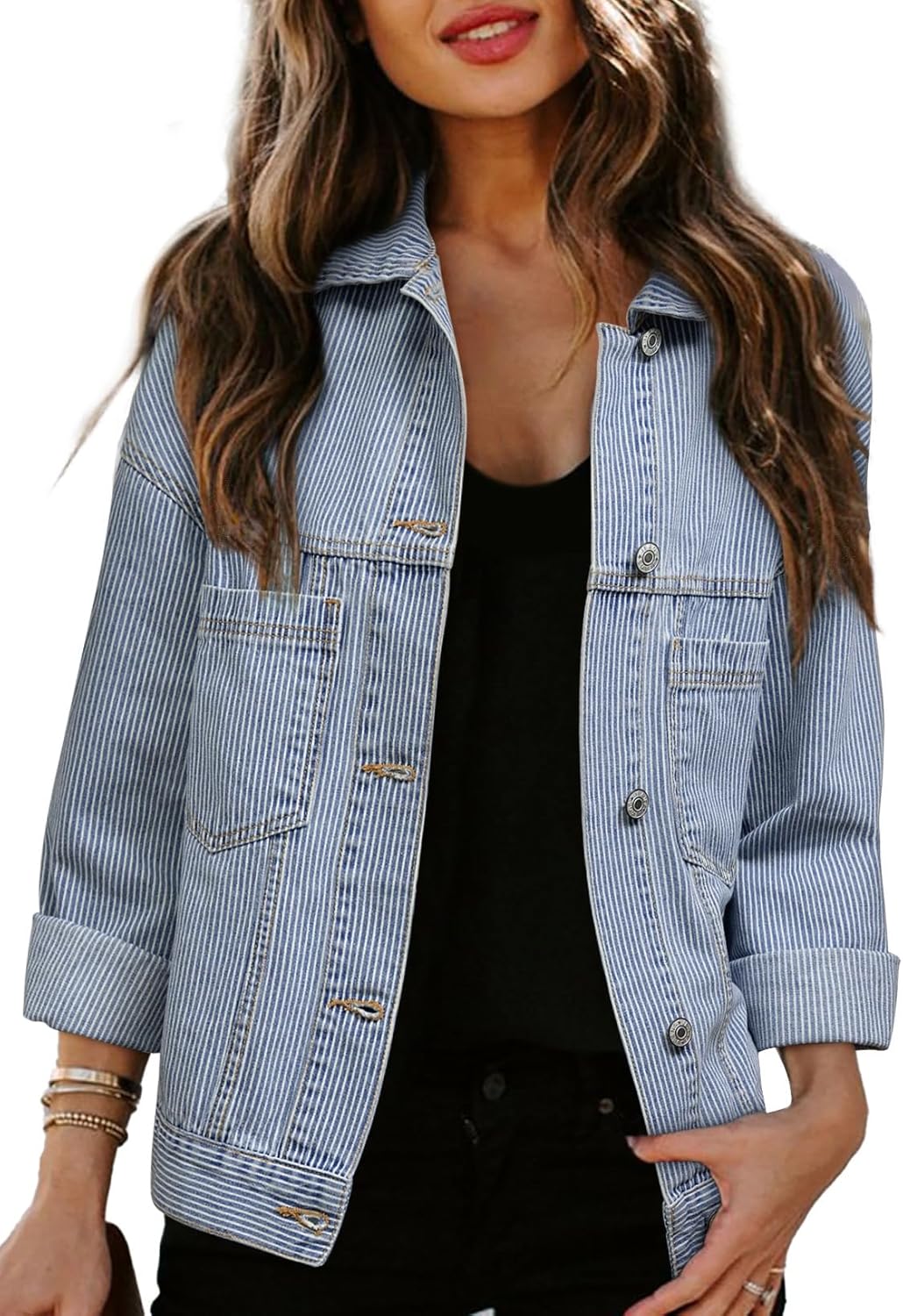 Oversized Women's Denim Jackets for Casual Spring Outfits