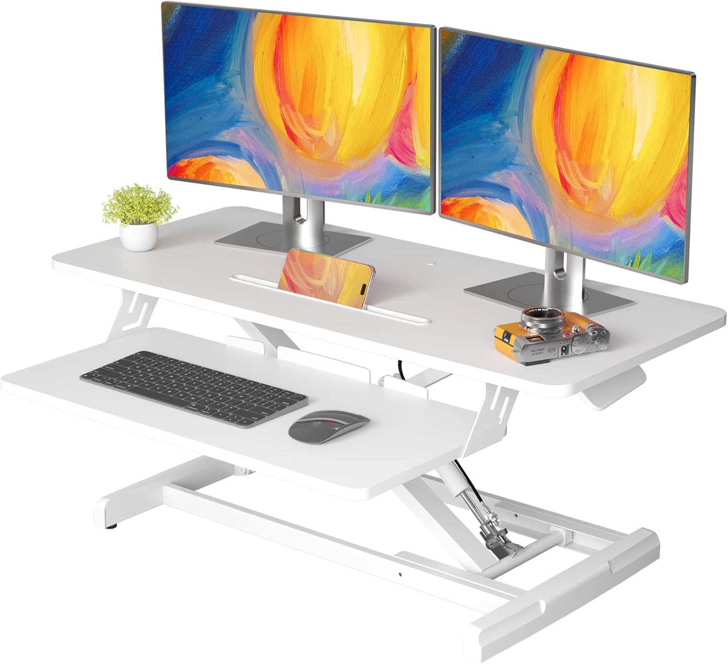 JOY worker Standing Desk Converter for Ergonomic Workstation