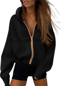 PRETTYGARDEN Women's Zip Up Hoodies for Stylish Fall Wear