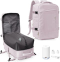 Vacuum Travel Backpack with Electric Pump - 40L Expandable Carry-on