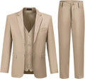 Boy's Slim Fit 3 Piece Formal Suit Set for Weddings and Events