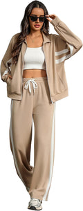 Totatuit Womens 2 Piece Sweatsuit Set - Cozy Travel & Lounge Wear