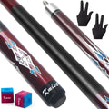 Kmise Pool Cue Stick 58 in Professional Billiard Cue - Straight Shaft