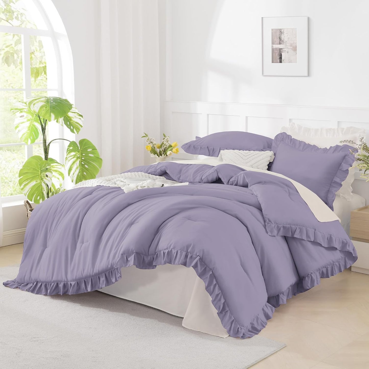 Andency Oversized King Comforter Set for Stylish Bedroom Decor
