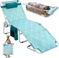 Oversized Tanning Chair with Face Hole for Ultimate Comfort