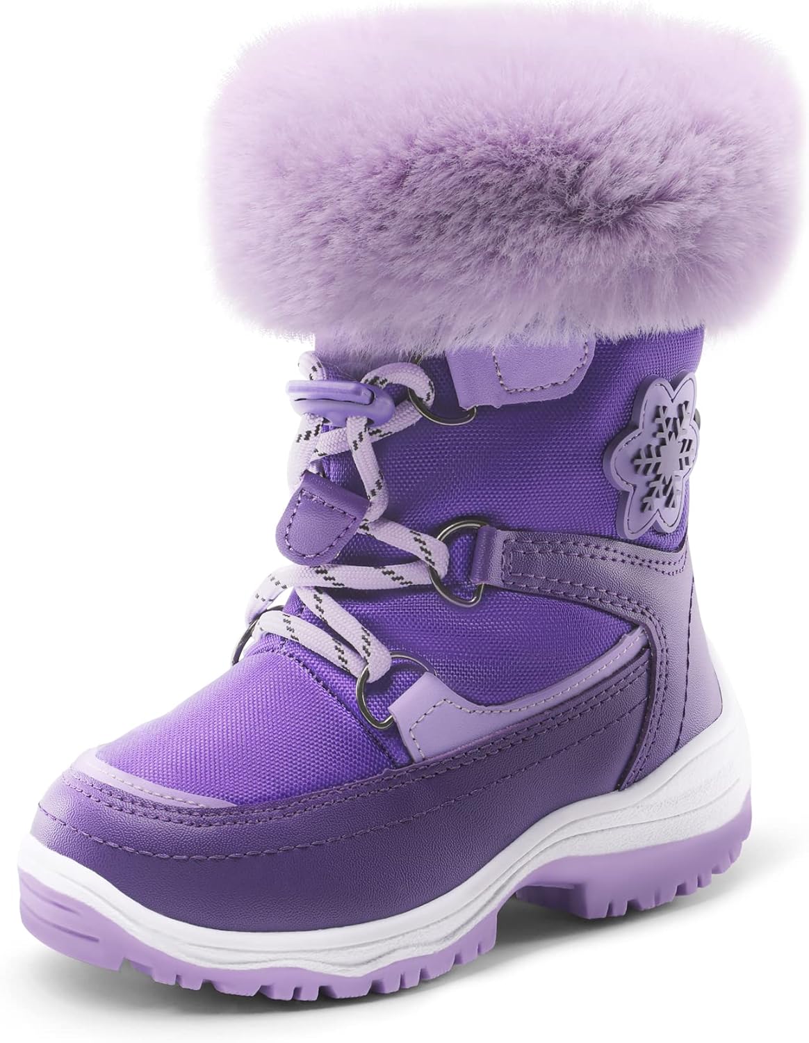 DREAM PAIRS Girls Toddler Snow Boots for Winter Adventures