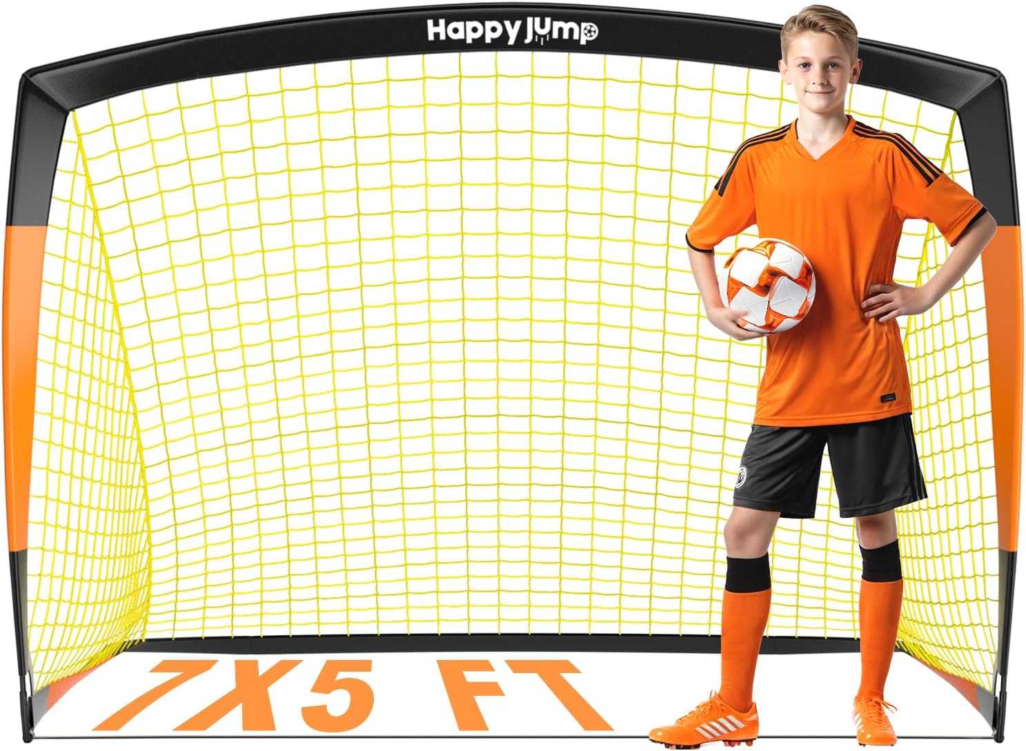 Soccer Goal 7ftx5ft for Kids - Perfect Backyard Sports Equipment