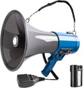 50W Rechargeable Megaphone with 240s Recording - 1600ft Range