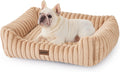 Dog Bed Medium Size Dog - Orthopedic Rectangle Pet Bed with Fluffy