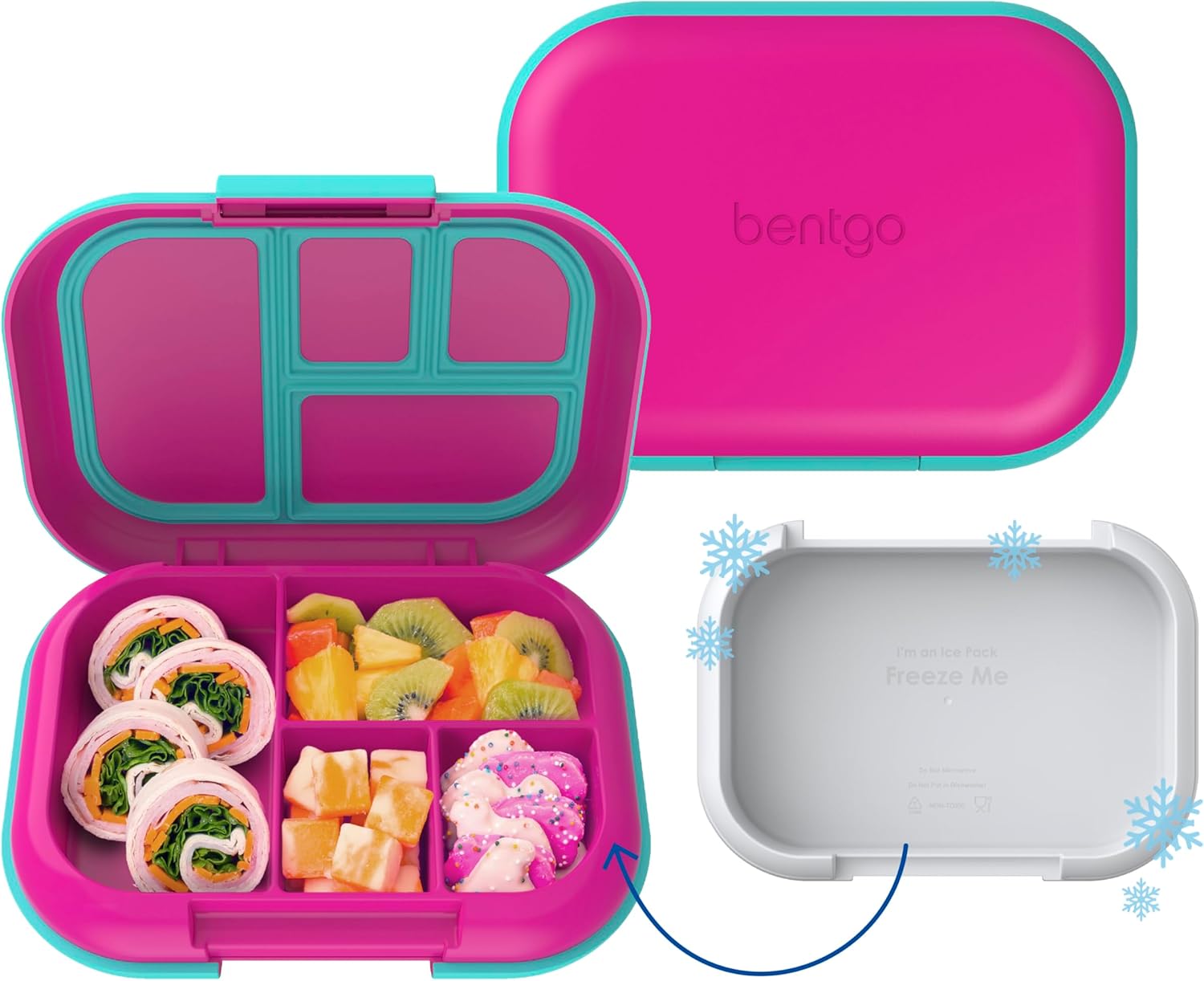 Bentgo Chill Kids Leak-Proof Lunch Box with Built-In Ice Pack