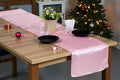 MDS Christmas Satin Table Runners 15 Pack 12 x 108 in - Blush Pink