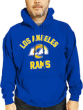 Los Angeles Rams Gameday Hooded Sweatshirt - Warm, Team-Ready Pullover