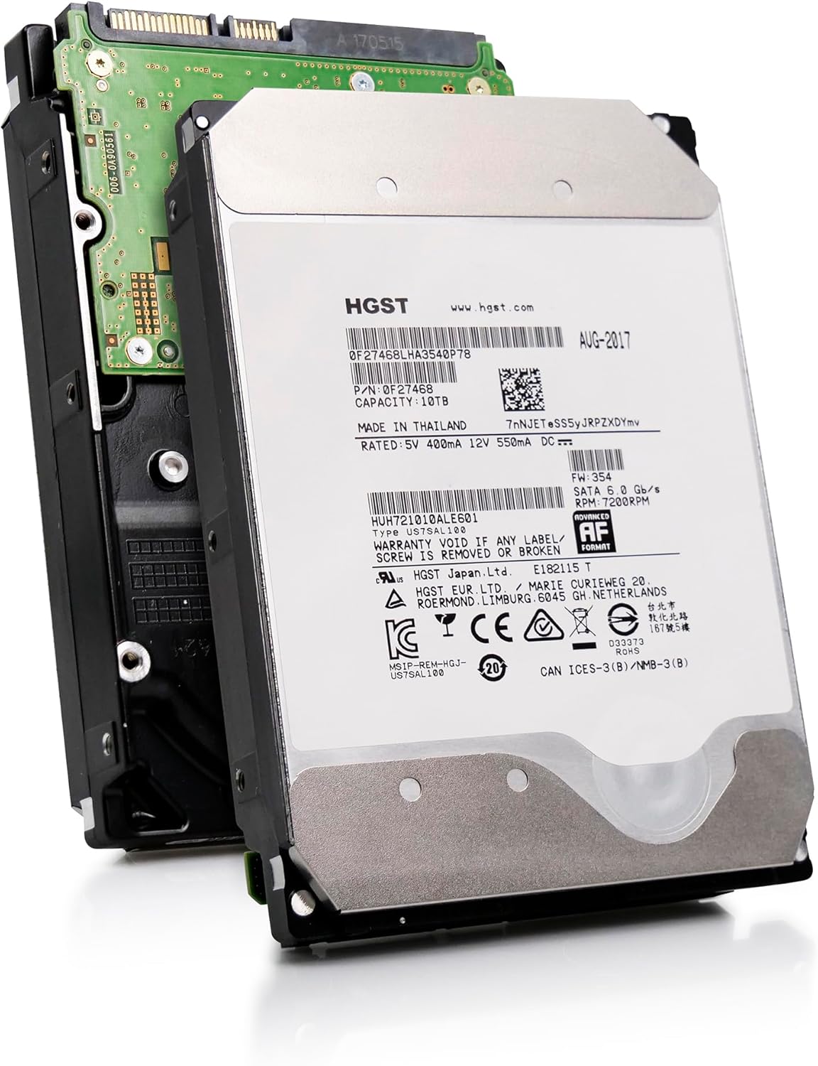 Renewed HGST WD Ultrastar 10TB SATA Hard Drive