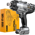Cordless Impact Wrench 3/4 in for Dewalt 20V Batteries - High Torque