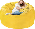 Homguava 6 FT Bean Bag Chair with Memory Foam Comfort