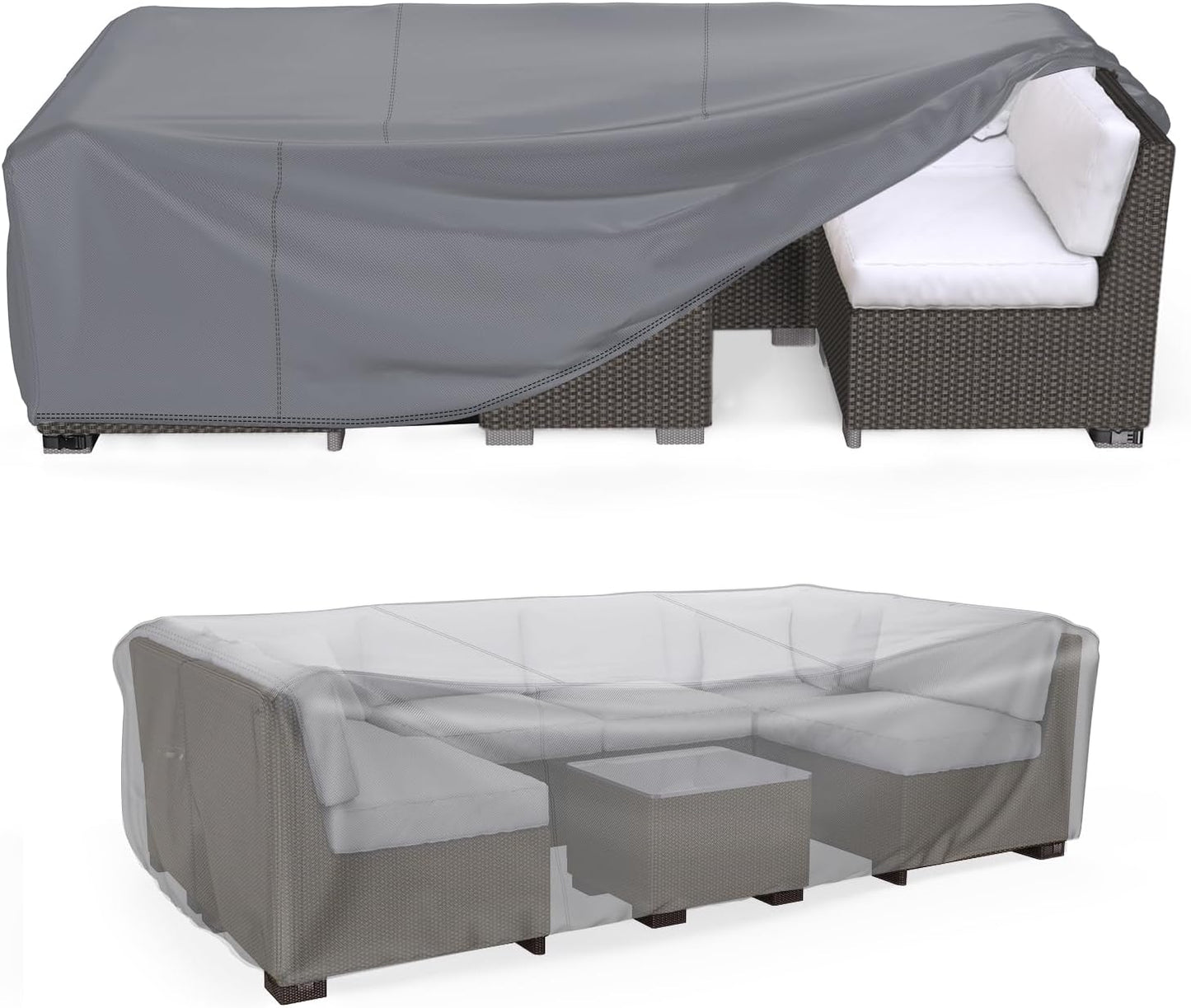 Heavy Duty Patio Furniture Covers for Sectional Sofa Set