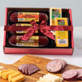 Wisconsin Cheese Gourmet Cheese & Sausage Holiday Gift Box - Ready