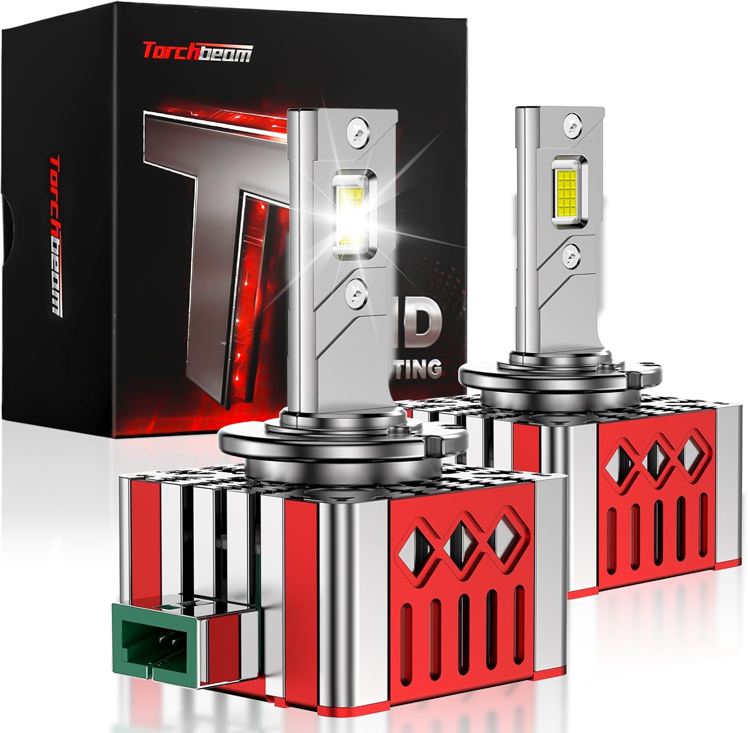 Torchbeam D3S/D3R HID Bulbs with 30000 Lumens for Night Driving