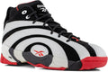 Reebok Mens Shaqnosis Work Black White Red - Iconic Work Sneaker