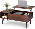 WLIVE Lift Top Coffee Table with Storage for Modern Living Rooms