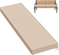 Premium Outdoor Bench Cushions 60 x 18 x 3.5in - Waterproof Comfort