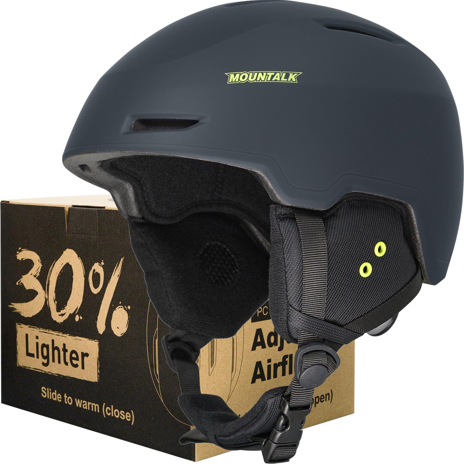 Stay Safe & Stylish on the Slopes with MOUNTALK Helmet