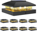 VOLISUN 4x4 Solar Post Cap Light 8pack - Warm White Deck & Fence