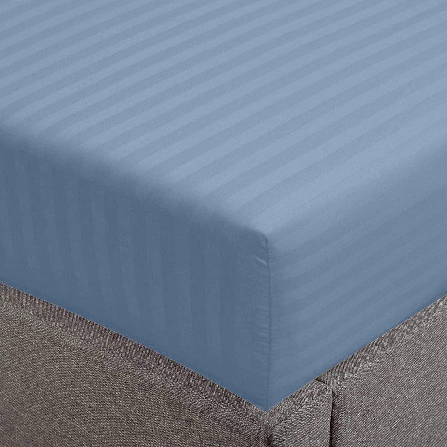 Luxurious 100% Cotton King Size Fitted Sheet for Comfort