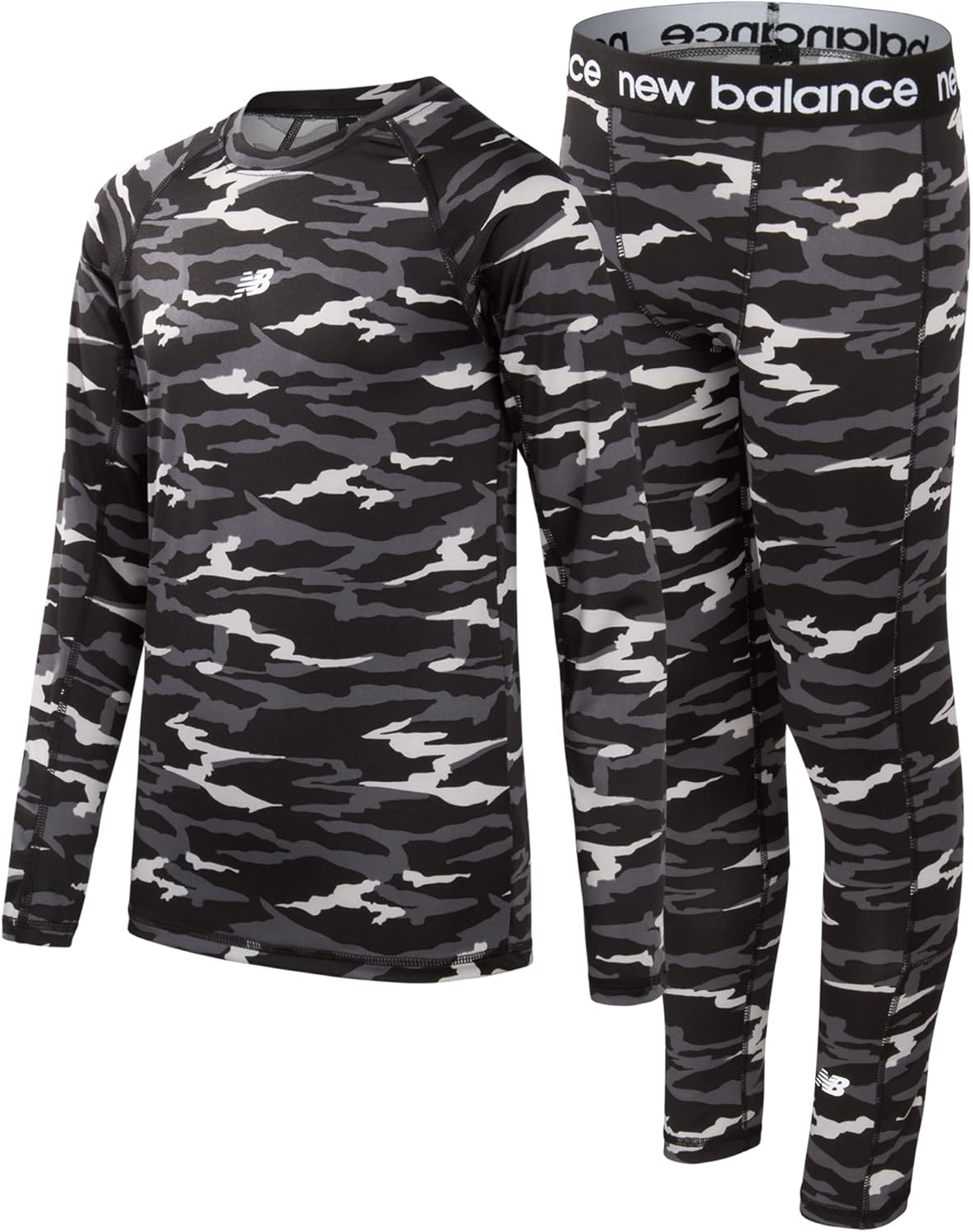 New Balance Boys Performance Base Layer Set for Cold Weather