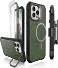 iPhone 15 Pro Max Rugged Case Green - MagSafe Compatible