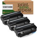 Print.Save.Repeat. Lexmark 55B1H00 3-Pack High Yield Toner - Reliable