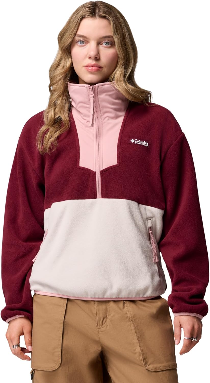 Columbia womens Sequoia Grove 1/2 Zip Fleece for Comfort