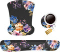 3 in 1 Mouse Pad Sets with Keyboard Wrist Rest Support - Ergonomic Gel