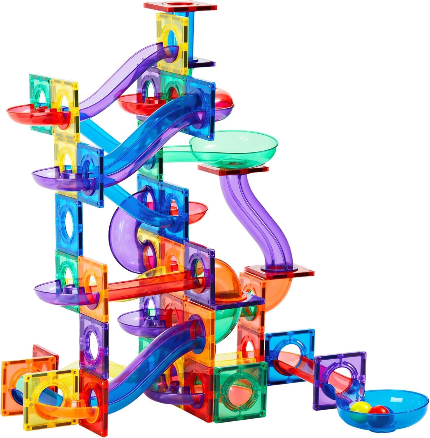 Learn & Grow Magnetic Marble Run Expansion Pack for Kids Fun