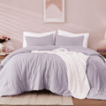 Full Size Comforter Set - Lilac 3-Piece Lightweight Comforter
