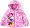Disney Stitch Elsa Minnie Toddler Puffer Jacket - Warm Heavyweight